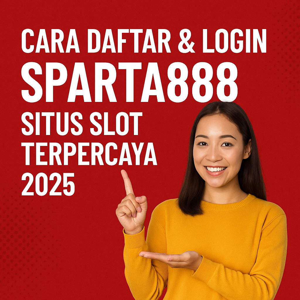 Cara Daftar & Login SPARTA888 Situs Slot Terpercaya 2025